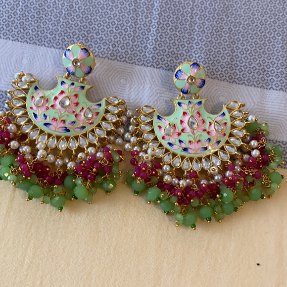 Indian jewelry, tikka set - Picture 3 of 3